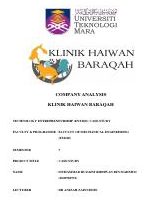 KLINIK HAIWAN BARAQAH JASIN 1 klinik haiwan baraqah jasin