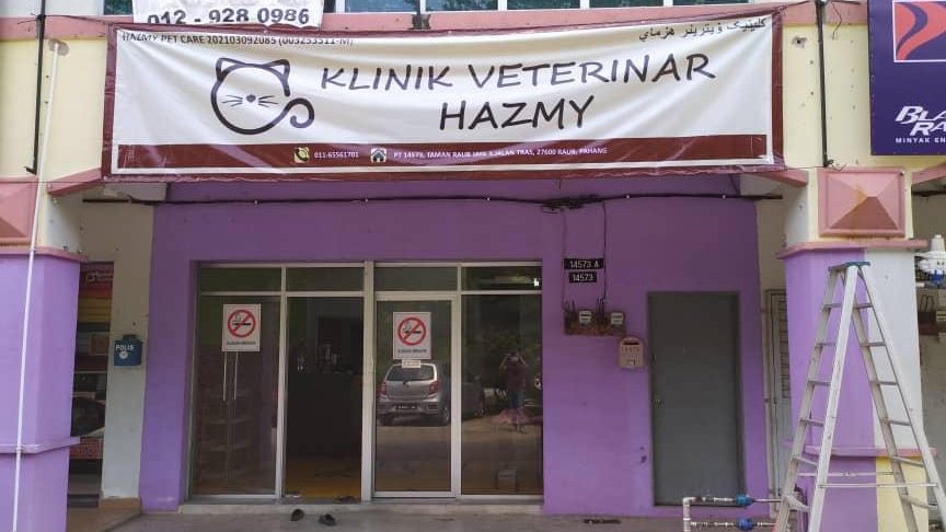 Klinik Veterinar Hazmy 1 klinik veterinar hazmy