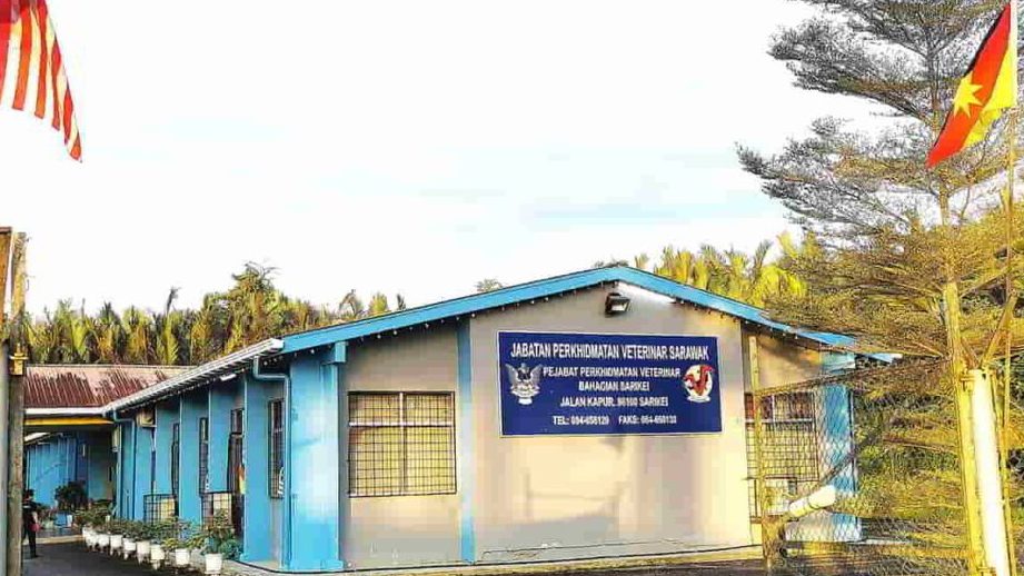 Pejabat Perkhidmatan Veterinar Bahagian Sarikei 1 pejabat perkhidmatan veterinar bahagian sarikei