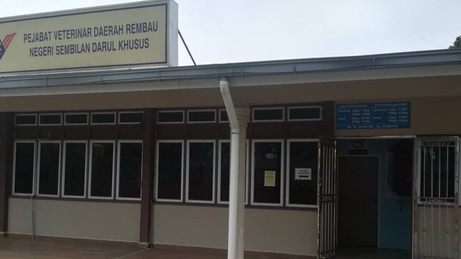 Pejabat Perkhidmatan Veterinar Daerah Rembau 1 pejabat perkhidmatan veterinar daerah rembau